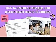 Video thumbnail for Preparing the role play and photocard at Edexcel!