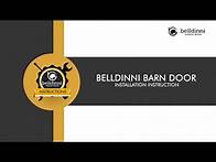 Video thumbnail for How to Install Sliding Barn Doors • Belldinni Installation Guide