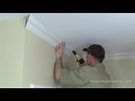 Video thumbnail for How To Cut & Install Crown Moulding
