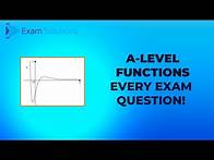 Video thumbnail for Every Exam question on A level Functions (2017-2022) | ExamSolutions