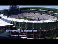 Video thumbnail for 360° Vista from air, Lambeau Field Stadium @jessicasinna #JessicaSinna