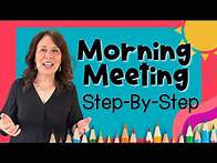 Video thumbnail for Morning Meeting Tips For Kindergarten & First Grade - Step-By-Step Routines and Procedures