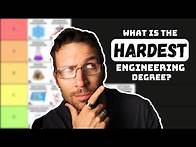 Video thumbnail for Engineering Degrees Ranked By Difficulty (Tier List)