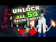 Video thumbnail for TABS How to Open Secret Doors & Unlock All 54 Secret Units + Maps Locations