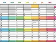 Video thumbnail for 2025 Year Planner PDF and Excel Doc | Printable / Editable | Minimalistic Rainbow Calendar | A4, A3 & US Letter | Instant Digital Download - Etsy