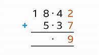 Video thumbnail for How to add and subtract decimals - BBC Bitesize