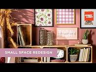 Video thumbnail for Small Space Decor Ideas | DIY Room Makeover | Hobby Lobby®