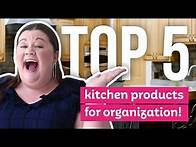 Video thumbnail for Top 5 Kitchen Organizing Products