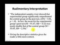 Video thumbnail for How to Write the Results Section of an APA Research Paper