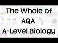 Video thumbnail for The Whole of AQA A-Level Biology | Exam Revision for Papers 1, 2 and 3