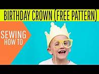 Video thumbnail for DIY Birthday Crown (Free Template)