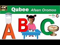 Video thumbnail for Qubee afaan Oromoo shaakala daa'immanii, Barnoota sadarkaa 1ffaa duraa,