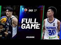 Video thumbnail for Republic of Korea 🇰🇷 vs Philippines 🇵🇭 | Men Full Game | FIBA 3x3 Asia Cup 2025 | #3x3Basketball