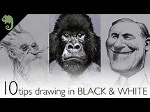 Video thumbnail for 10 tips for drawing in BLACK & WHITE