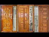 Video thumbnail for Latest Teak Wood Main Door Collections in 2020 | Front Door Design Ideas