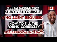 Video thumbnail for How To Apply For Canada Student Visa Online | Canada Student Permit Application (STEP BY STEP) 2024