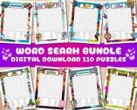 Video thumbnail for Word Search Bundle | 110 Printable Pages | Puzzles for Kids and Adults | Printable Games | Word Search Activity | Instant Download PDF - Etsy UK