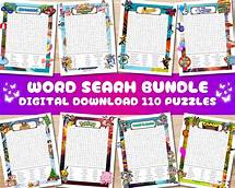 Video thumbnail for Word Search Bundle | 110 Printable Pages | Puzzles for Kids and Adults | Printable Games | Word Search Activity | Instant Download PDF - Etsy UK