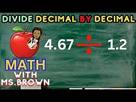 Video thumbnail for HOW TO DIVIDE DECIMALS | GRADE 5-8