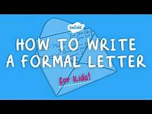 Video thumbnail for How to Write a Formal Letter | Digital Literacy | Twinkl USA