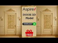 Video thumbnail for Free download Aspire 3D Model for CNC Router/ 2d/3d designs/aspire/artcam#AspireCNCDesign