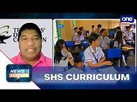 Video thumbnail for TDC backs DepEd move to cut SHS core subjects | News and Views