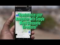 Video thumbnail for Revolutionize your Navigation with Google Maps Glanceable Directions!