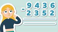 Video thumbnail for Subtract up to 4-digit numbers - Maths - Learning with BBC Bitesize