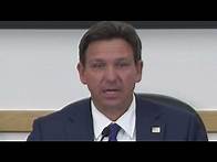 Video thumbnail for Gov. Ron DeSantis signals support to end property taxes