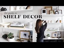 Video thumbnail for SHELF DECOR | How We Decorated the Office Shelves