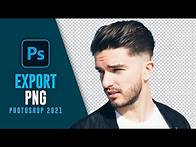 Video thumbnail for How to Create a Transparent PNG in Photoshop 2021 #BeginnerTutorial