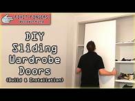 Video thumbnail for DIY Sliding Wardrobe / Closet Door Build & Installation (Bunnings Cowdroy Door Track)