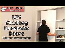 Video thumbnail for DIY Sliding Wardrobe / Closet Door Build & Installation (Bunnings Cowdroy Door Track)