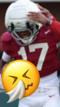 Video thumbnail for Freshman WR Lotzeir Brooks turns heads again during Alabama's second scrimmage!! #RollTide
