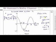 Video thumbnail for WMA11/01 (Edexcel) IAL P1 Oct 2021 Q4 Graphs of Trig Functions - Transformations