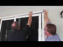 Video thumbnail for Meshtec 2-Panel Ultimate Security Patio Screen Door Installation