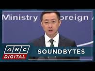 Video thumbnail for China slams PH's 'unilateral' bid to extend continental shelf, says violates int'l law | ANC