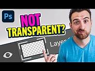 Video thumbnail for New Layer NOT Transparent!?!? How to Change White Background to Transparent in Photoshop