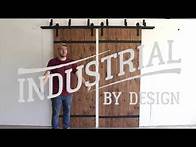 Video thumbnail for Step-By-Step Double Bypass Barn Door Hardware Installation - Industrial By Design