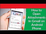 Video thumbnail for How to Open Attachments in Gmail on Android Phone: How to Open and Download Attachment in Gmail App