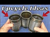 Video thumbnail for Upcycling TIN CANS Is Easy With These Great Ideas!