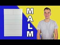 Video thumbnail for Easy to Follow MALM 6 Drawer Chest IKEA Tutorial