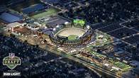Video thumbnail for NFL releases preview of the layout for the draft in Green Bay