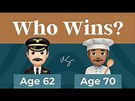 Video thumbnail for Social Security Timing: Age 62 vs. 70