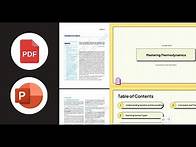 Video thumbnail for PDF to PPT Converter AI : Convert PDF to PowerPoint Using AI in 2 Minutes
