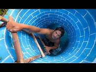 Video thumbnail for I Built a Secret Underground House with a Hidden Swimming Pool - Primitive Survival Build