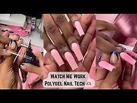 Video thumbnail for Watch Me Work- Polygel Nail Tech|| Tips and Tricks