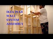 Video thumbnail for IKEA IVAR System Shelves Full Assembly and Review