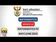 Video thumbnail for June Paper 2 Grade 12 Maths