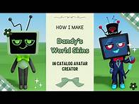 Video thumbnail for How I make my Dandy’s World skins in Catalog Avatar Creator ♡